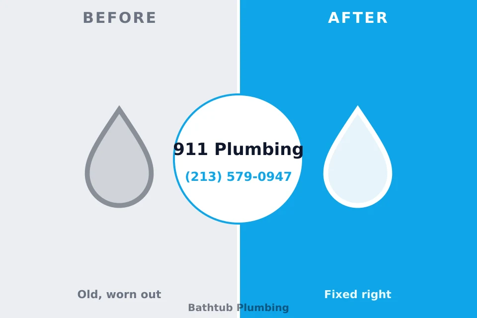 Before and after: plumbing repair Wilson, OK